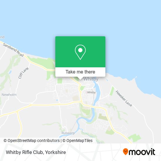 Whitby Rifle Club map