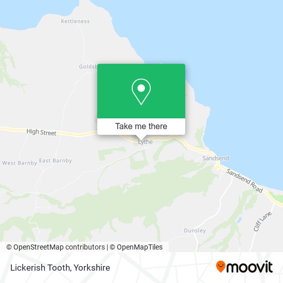 Lickerish Tooth map