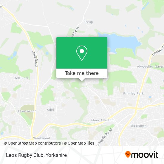 Leos Rugby Club map