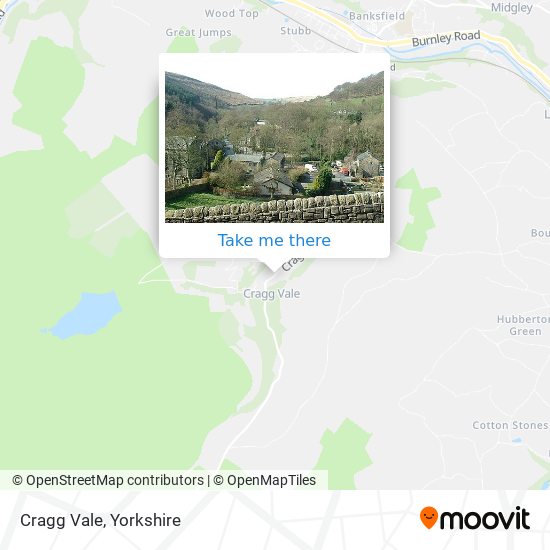 Cragg Vale map