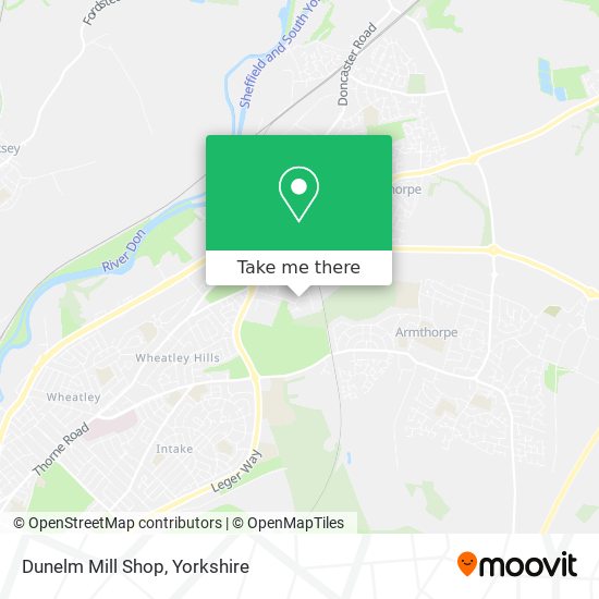 Dunelm Mill Shop map