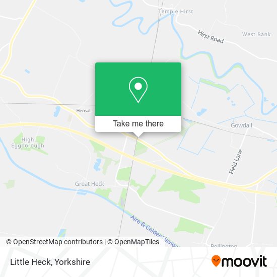 Little Heck map