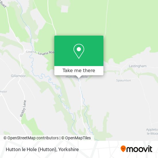 Hutton le Hole map