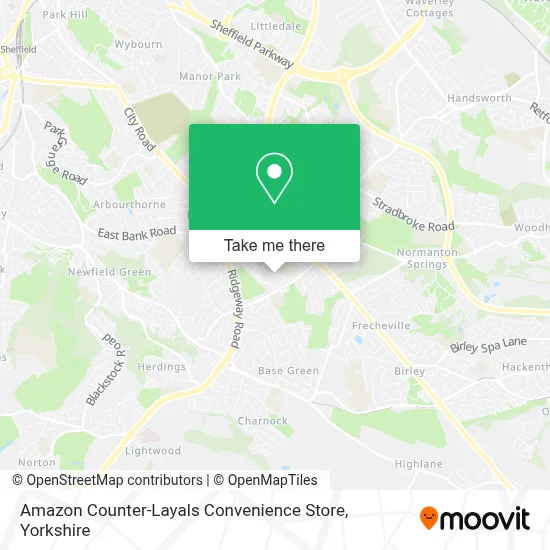 Amazon Counter-Layals Convenience Store map