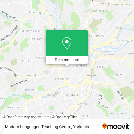 Modern Languages Teaching Centre map
