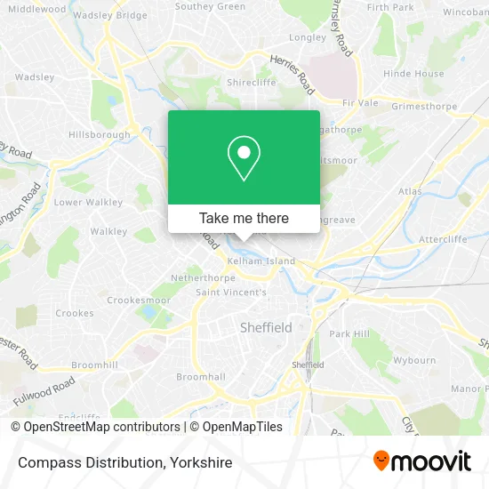Compass Distribution map