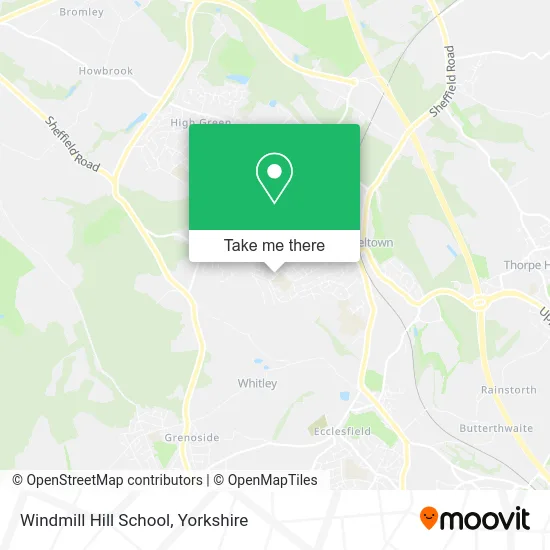 Windmill Hill School map