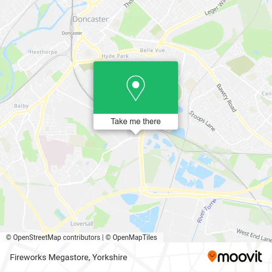 Fireworks Megastore map