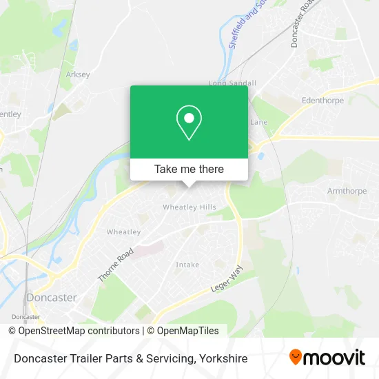 Doncaster Trailer Parts & Servicing map