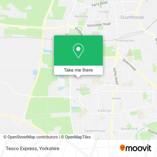 Tesco Express map