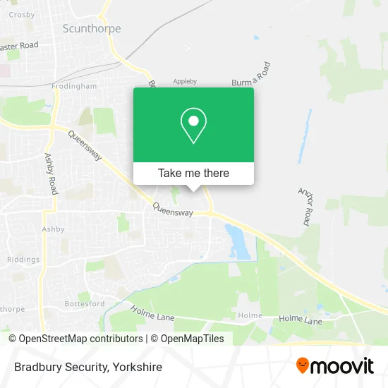 Bradbury Security map
