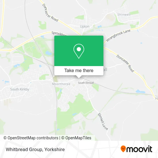 Whitbread Group map