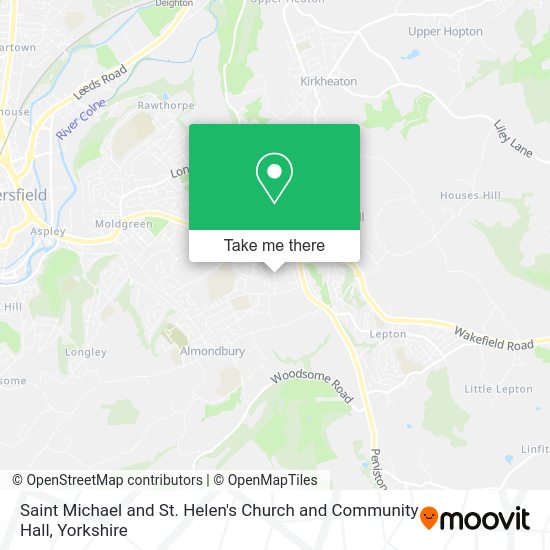 How to get to Saint Michael and St. Helen's Church and Community Hall