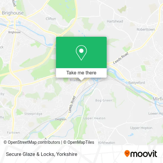 Secure Glaze & Locks map