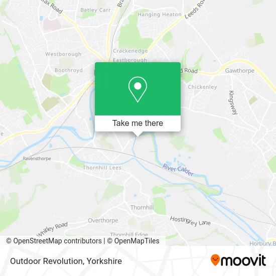 Outdoor Revolution map