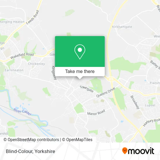 Blind-Colour map