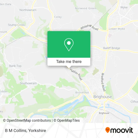 B M Collins map
