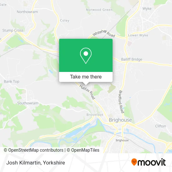 Josh Kilmartin map