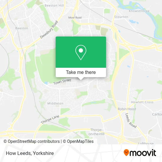 How Leeds map