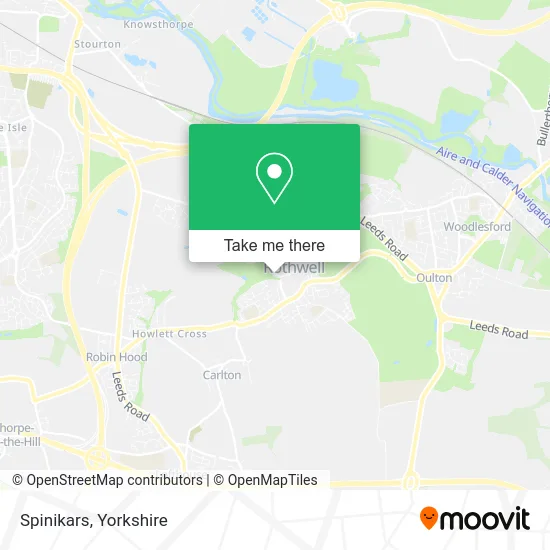 Spinikars map