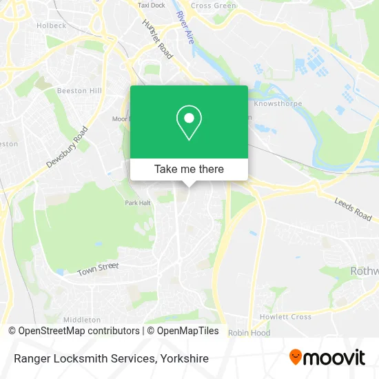 Ranger Locksmith Services map