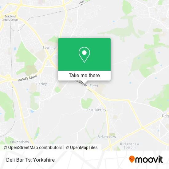 Deli Bar Ts map