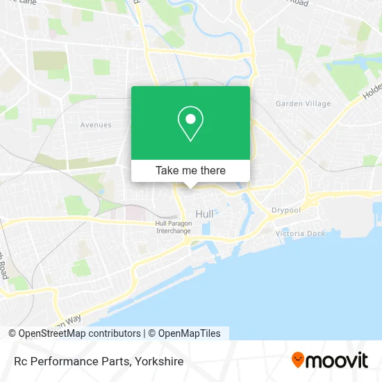 Rc Performance Parts map