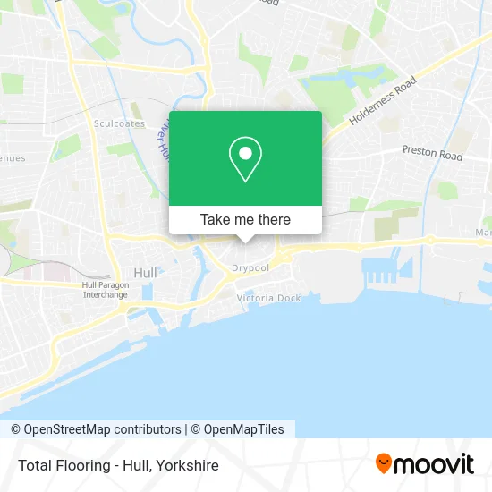 Total Flooring - Hull map