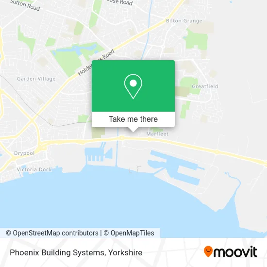 Phoenix Building Systems map