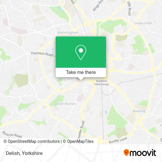 Delish map