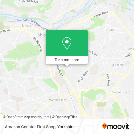 Amazon Counter-First Shop map