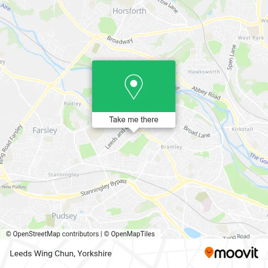 Leeds Wing Chun map