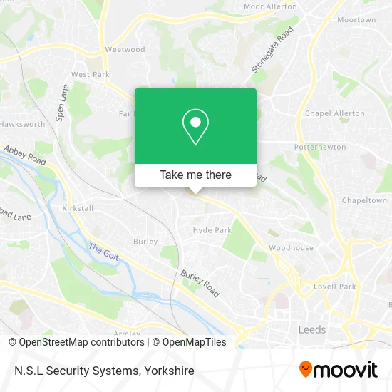 N.S.L Security Systems map