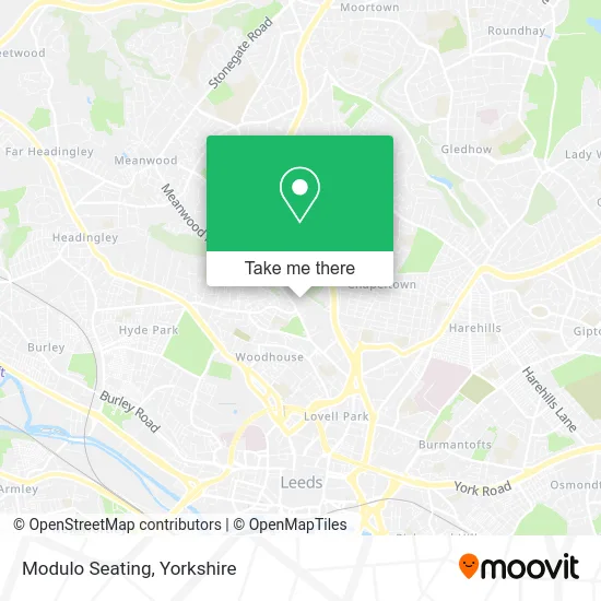Modulo Seating map