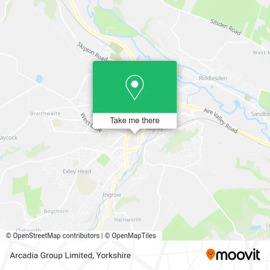 Arcadia Group Limited map