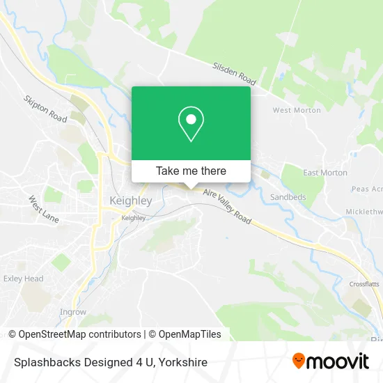 Splashbacks Designed 4 U map