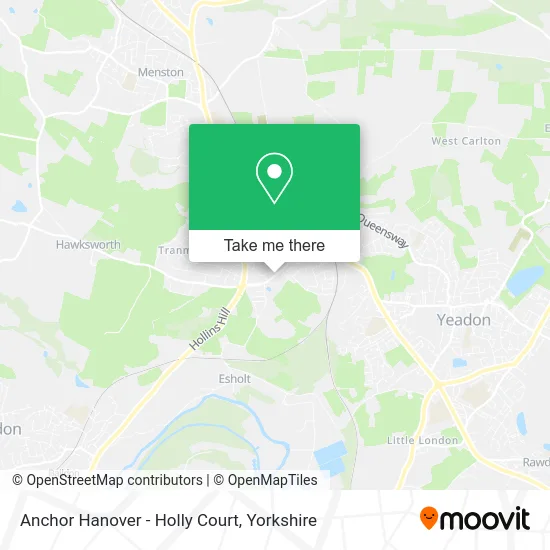 Anchor Hanover - Holly Court map