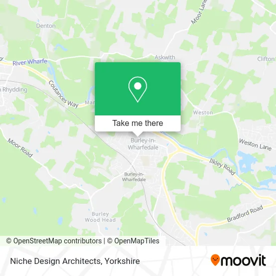 Niche Design Architects map