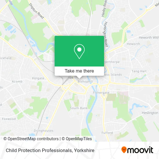 Child Protection Professionals map