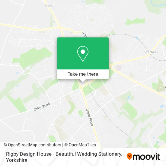 Rigby Design House - Beautiful Wedding Stationery map