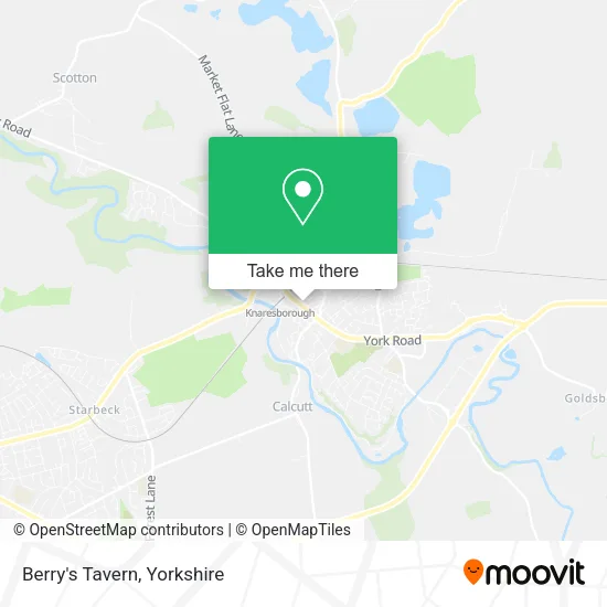 Berry's Tavern map