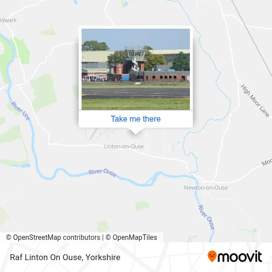 Raf Linton On Ouse map