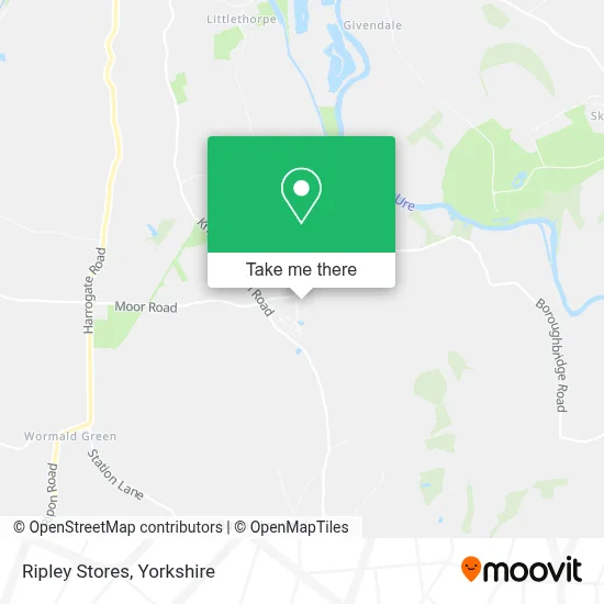 Ripley Stores map