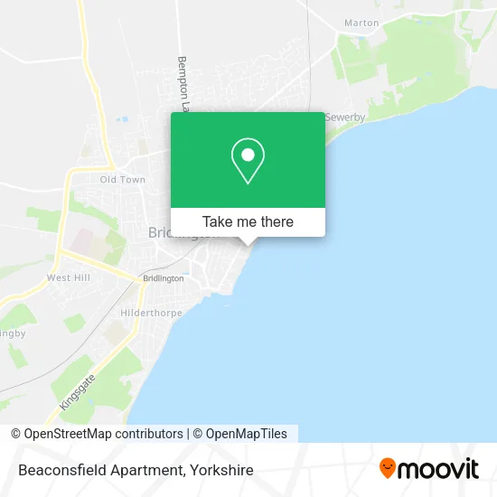 Beaconsfield Apartment map