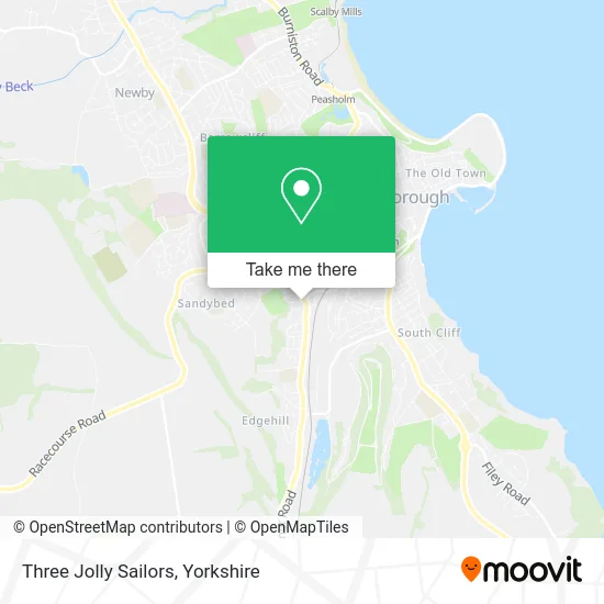 Three Jolly Sailors map