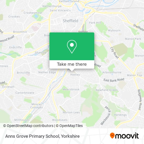 Anns Grove Primary School map