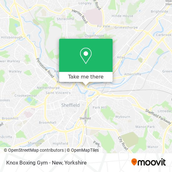 Knox Boxing Gym - New map