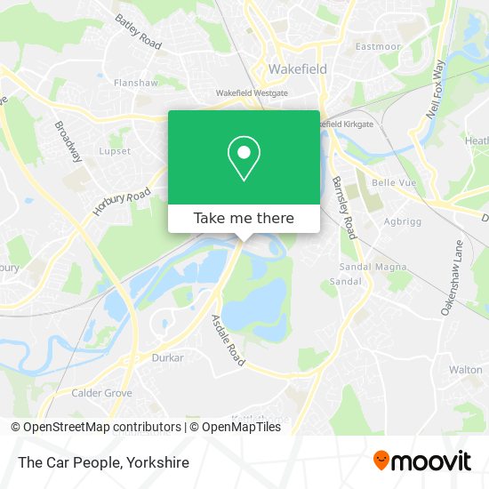 The Car People map