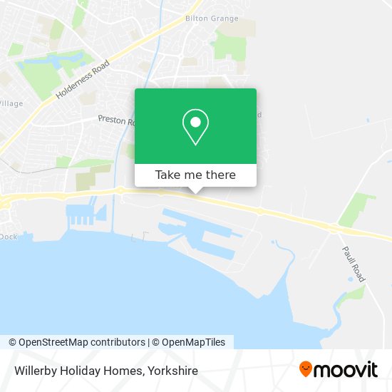 Willerby Holiday Homes map