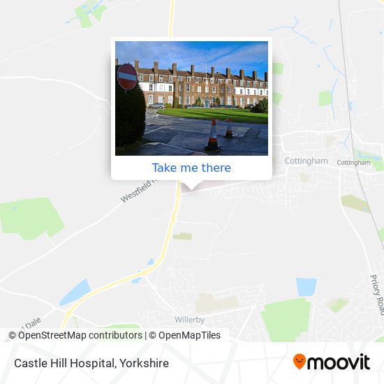 Castle Hill Hospital map